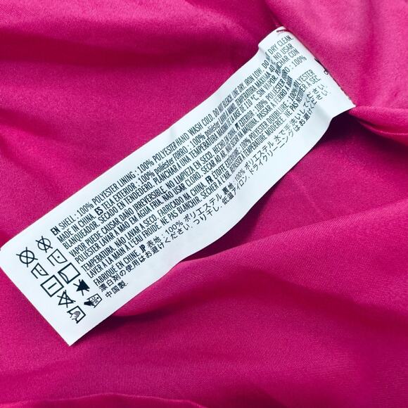 Forever 21 Loop-Knit Flounce Cami Y2k Womens S Babydoll Raspberry Pink - Picture 8 of 8